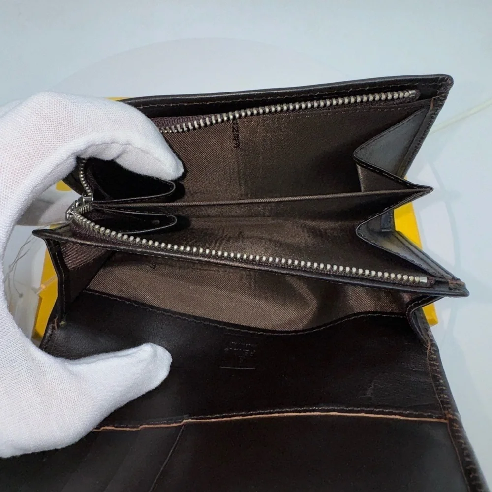 Fendi Zucca Wallet Vintage NWT